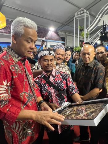 Booth UMK Binaan Pertamina di Event Hari UMKM Nasional Expo 2023 Banjir Pengunjung, Dari  Masyarakat Hingga Pejabat